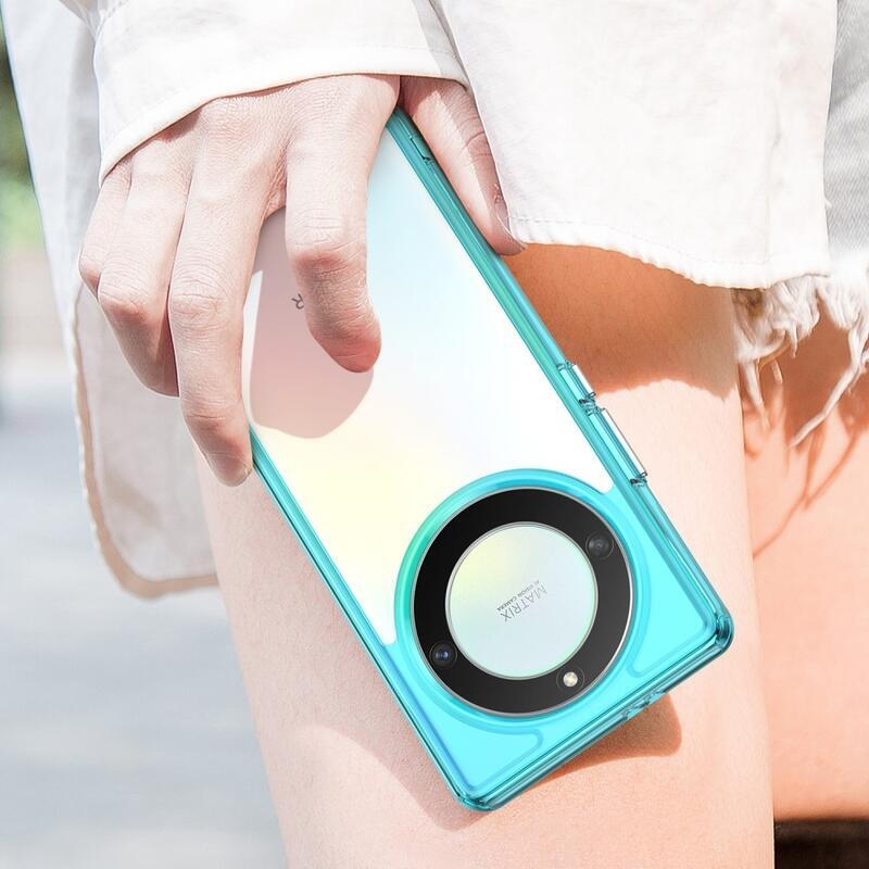 Gél tok fix hátlappal a Honor Magic 5 Lite 5G készülékhez - világoskék színben