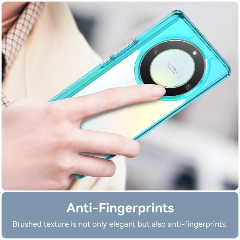 Gél tok fix hátlappal a Honor Magic 5 Lite 5G készülékhez - világoskék színben