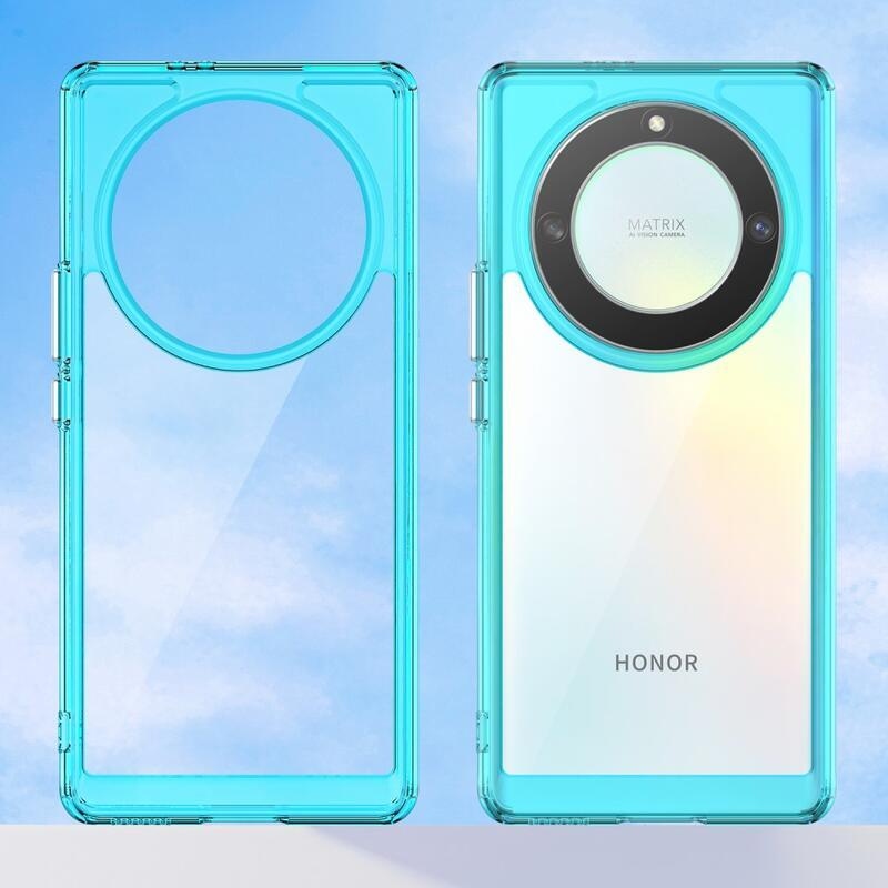 Gél tok fix hátlappal a Honor Magic 5 Lite 5G készülékhez - világoskék színben