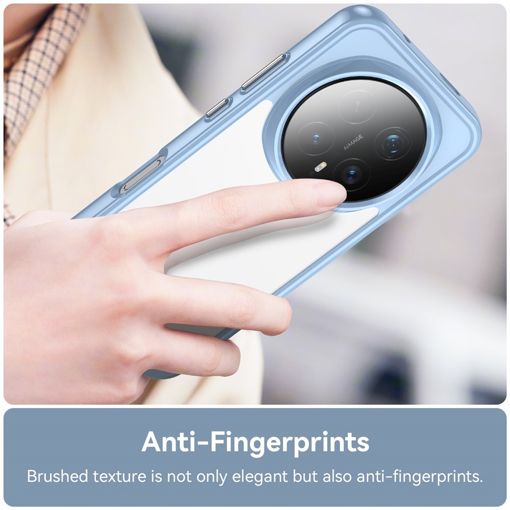 Gél tok kemény hátlappal Honor Magic 8 Pro 5G készülékhez - kék