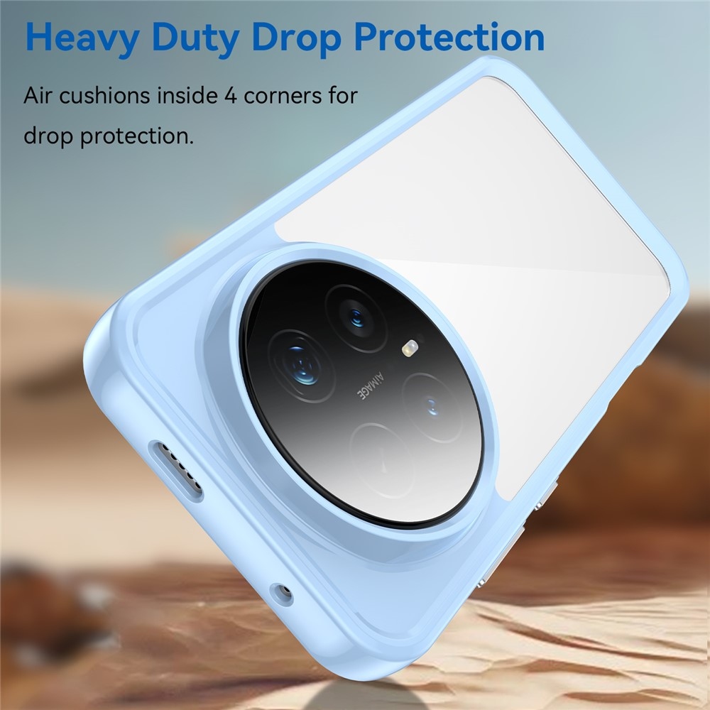 Gél tok kemény hátlappal Honor Magic 8 Pro 5G készülékhez - kék