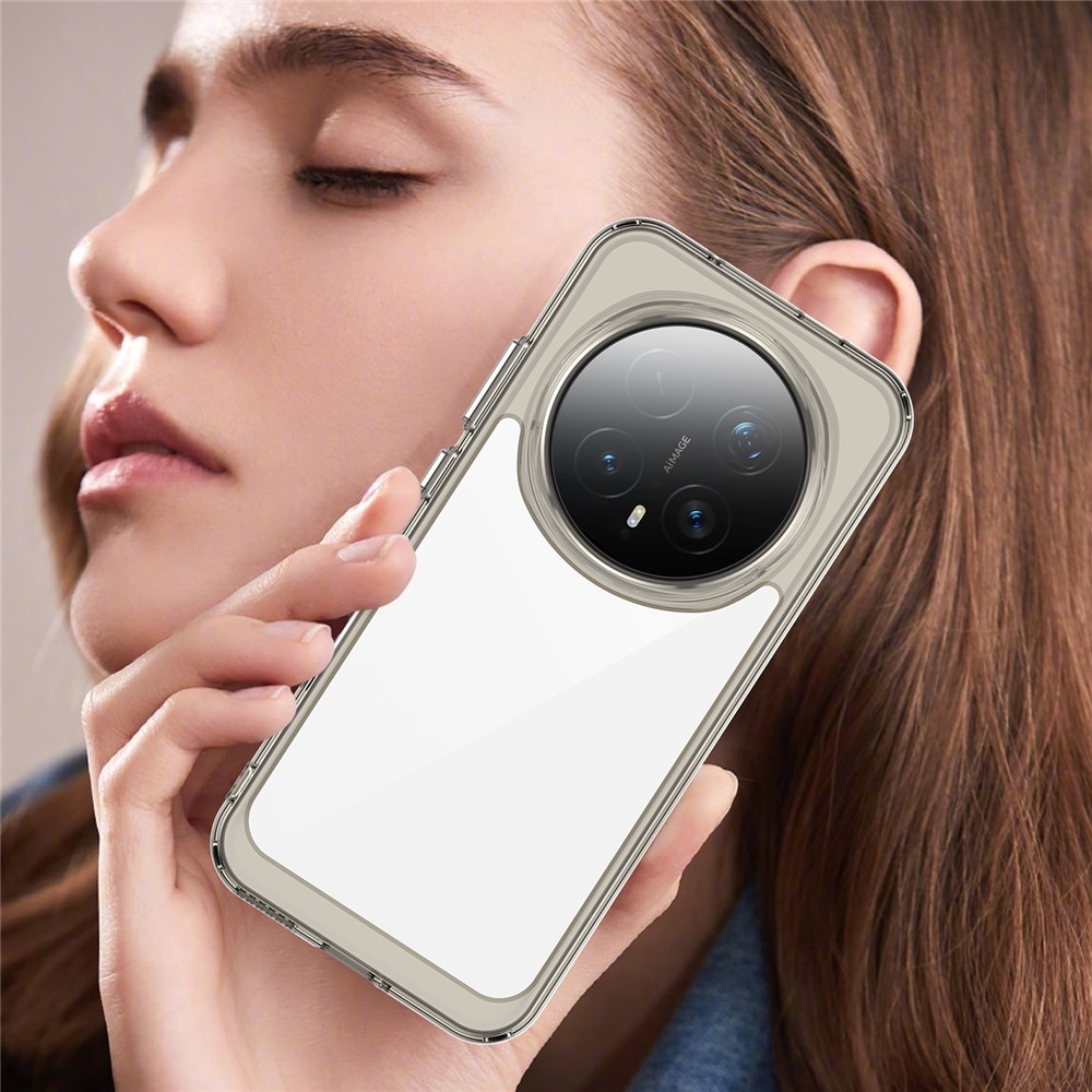 Gél tok fix hátlappal Honor Magic 8 Pro 5G készülékhez - szürke