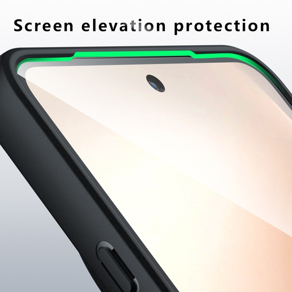 Gél tok fix hátlappal Oppo Find X9 Ultra 5G készülékhez - fekete