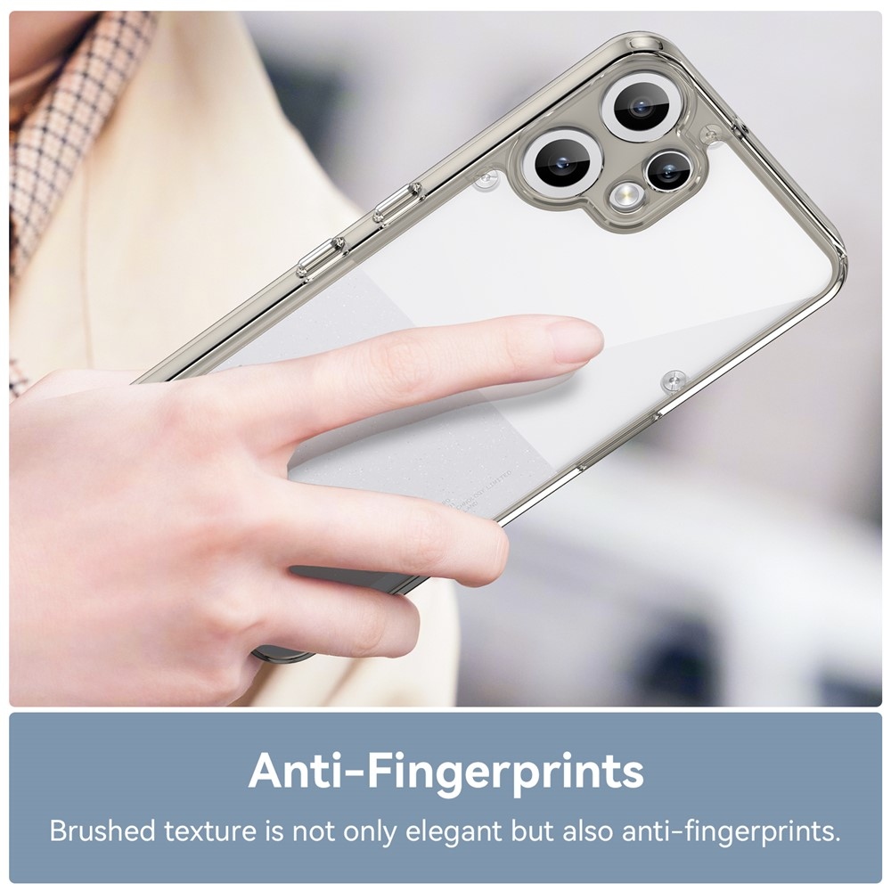 Gél tok fix hátlappal a Nothing CMF Phone 2 Pro készülékhez - szürke