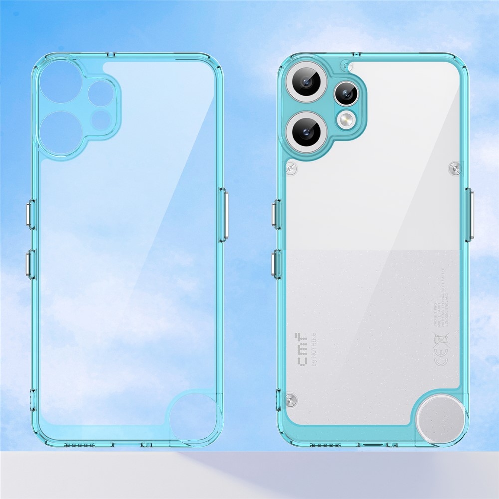 Gél tok fix hátlappal a Nothing CMF Phone 2 Pro készülékhez - világoskék színben