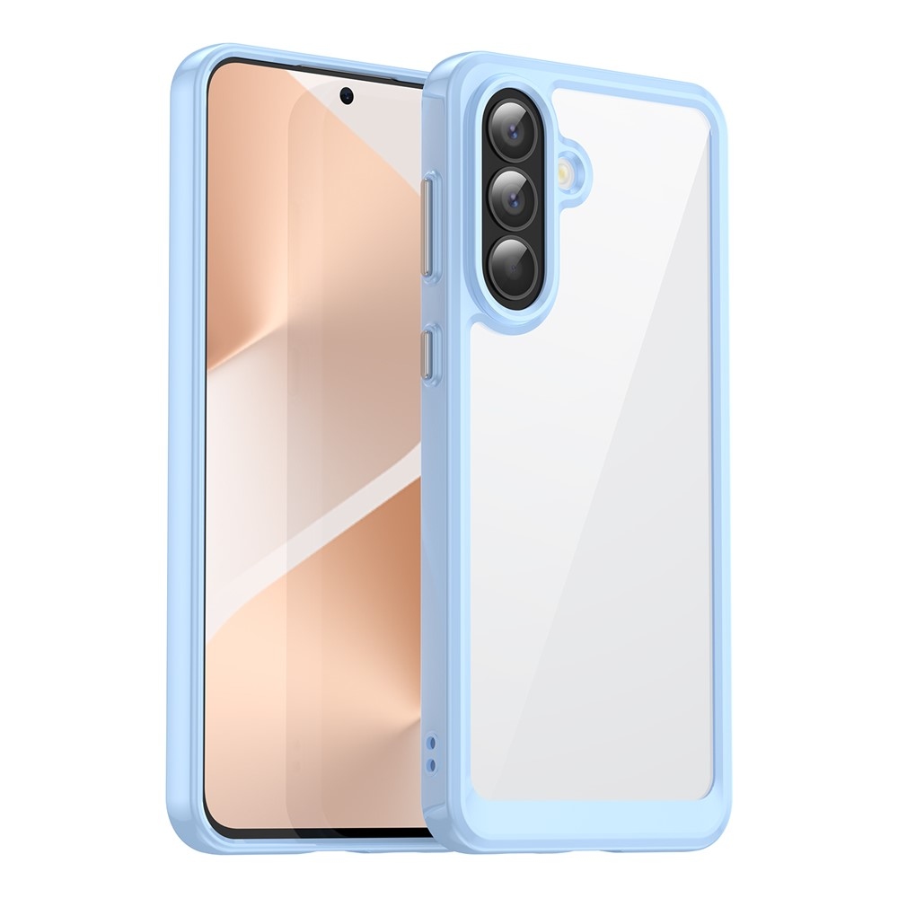 Gél tok kemény hátlappal Samsung Galaxy A57 5G készülékhez - kék