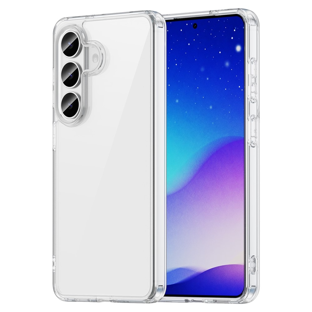 Gél tok kemény hátlappal Samsung Galaxy S26/S26 Pro készülékhez - átlátszó