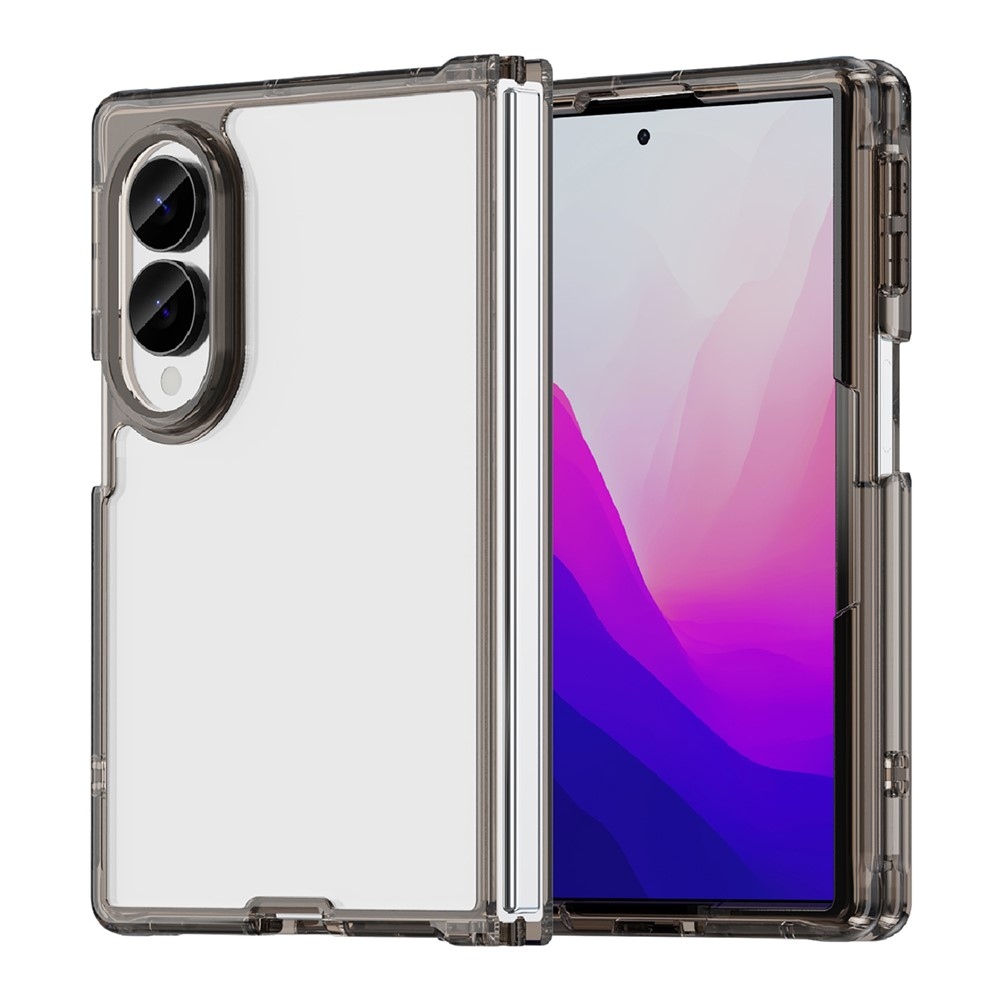 Gél tok merev hátlappal a Samsung Galaxy Z Fold8 5G-hez – fekete