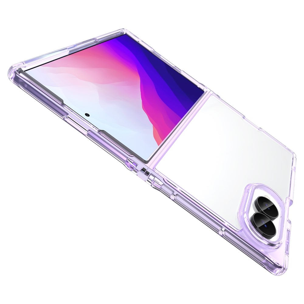 Szilárd hátlapos gél tok a Samsung Galaxy Z Fold8 5G-hez – lila