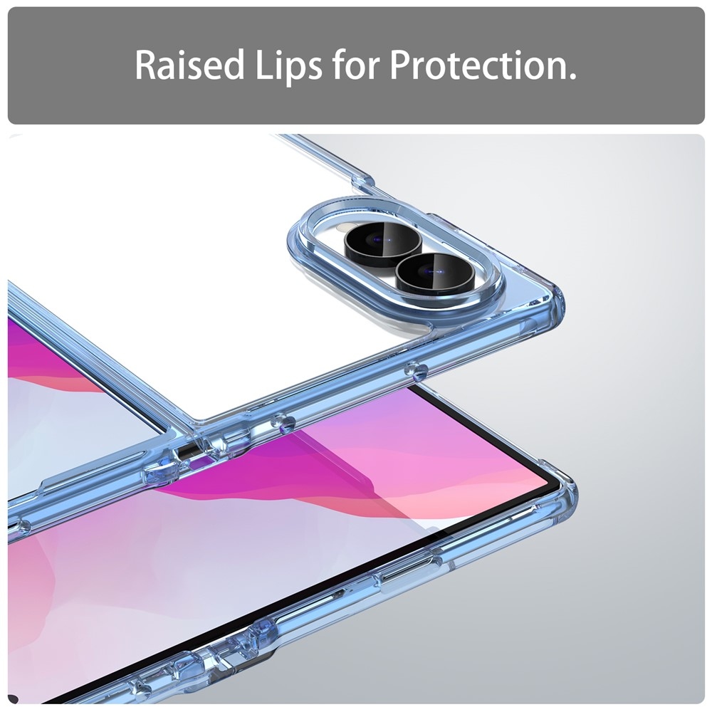 Gél tok merev hátlappal a Samsung Galaxy Z Fold8 5G-hez – kék