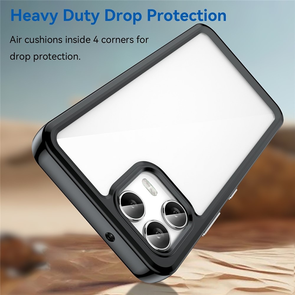 Gél tok kemény hátlappal T-Mobile T Phone 3 Pro-hoz - fekete