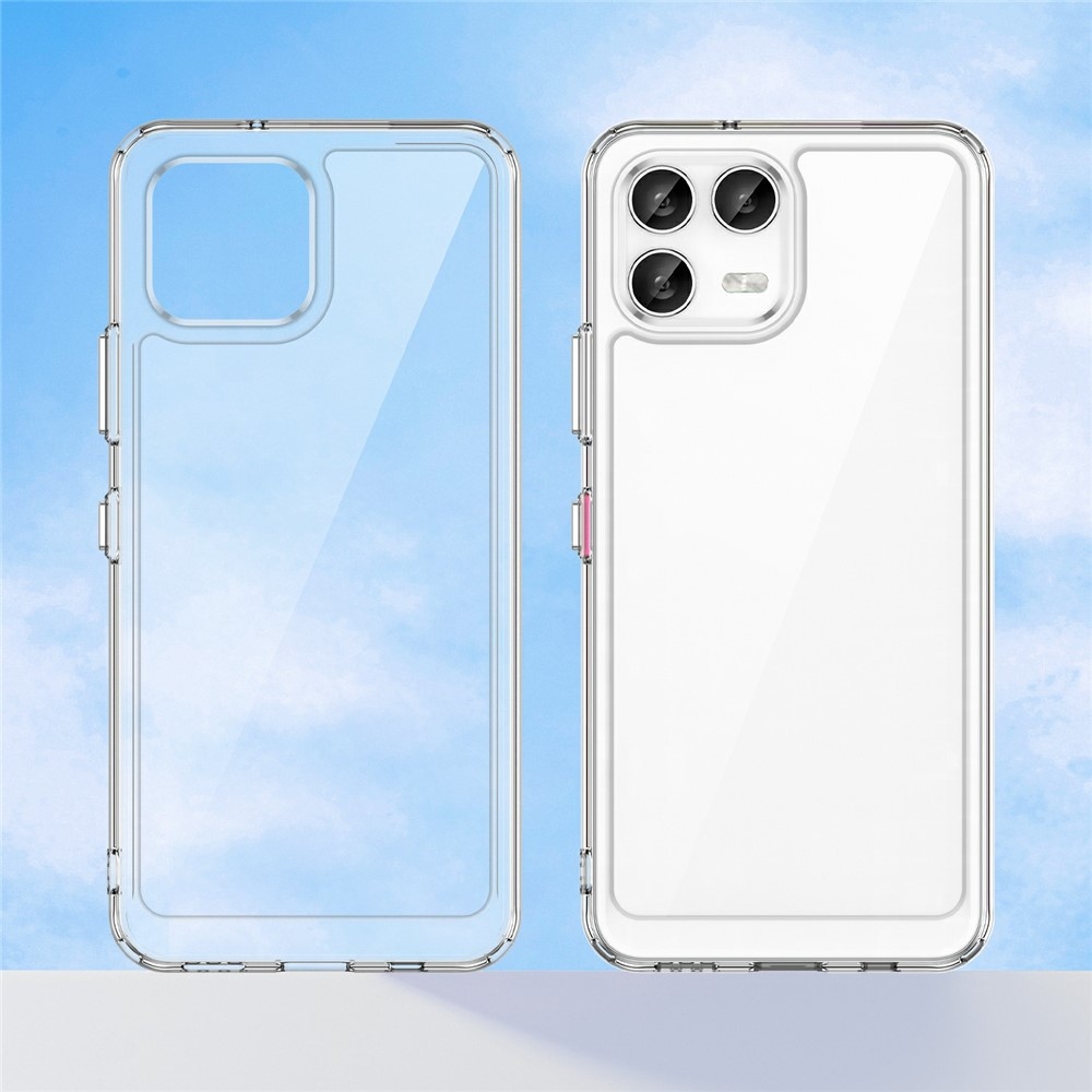 Gél tok kemény hátlappal T-Mobile T Phone 3 Pro-hoz - átlátszó