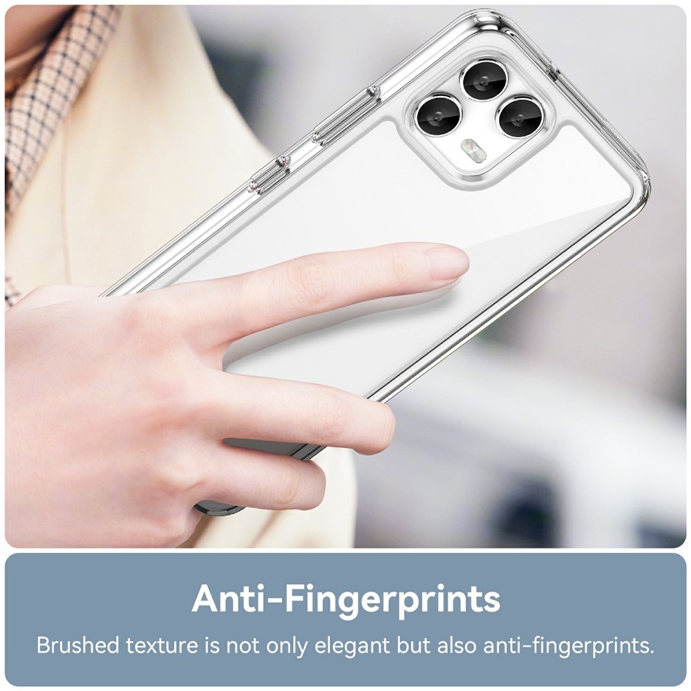 Gél tok kemény hátlappal T-Mobile T Phone 3 Pro-hoz - átlátszó