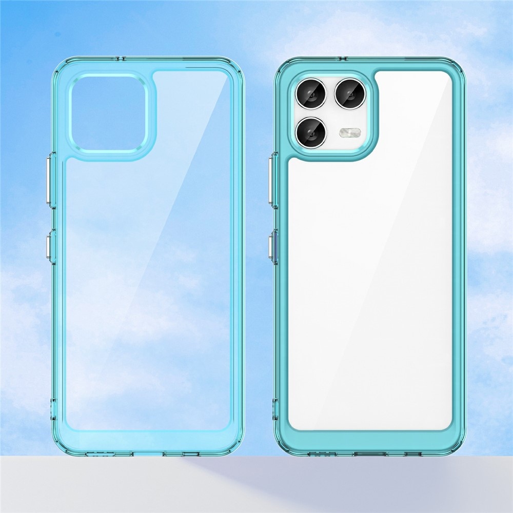 Gél tok kemény hátlappal T-Mobile T Phone 3 Pro-hoz - világoskék