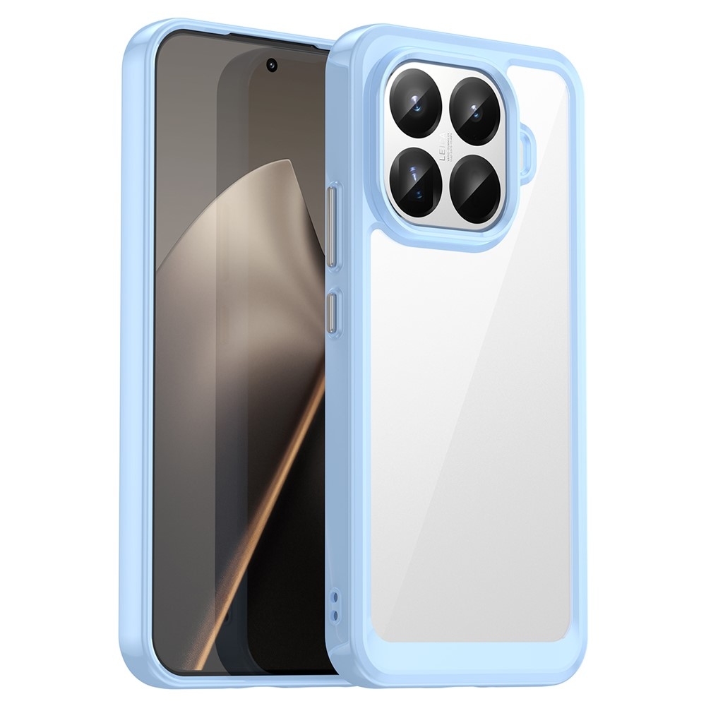 Gél tok rögzített hátlappal Xiaomi 15T Pro készülékhez - kék