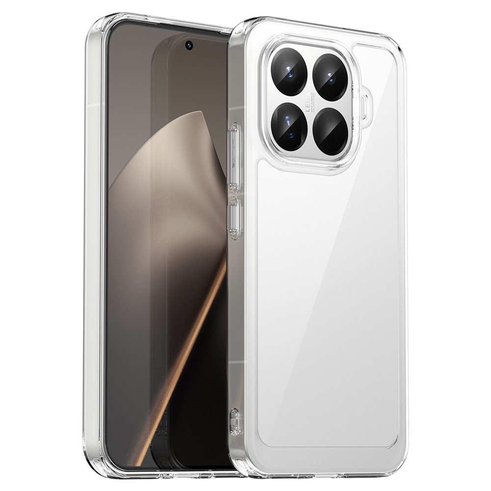 Gél tok fix hátlappal Xiaomi 15T Pro - átlátszó