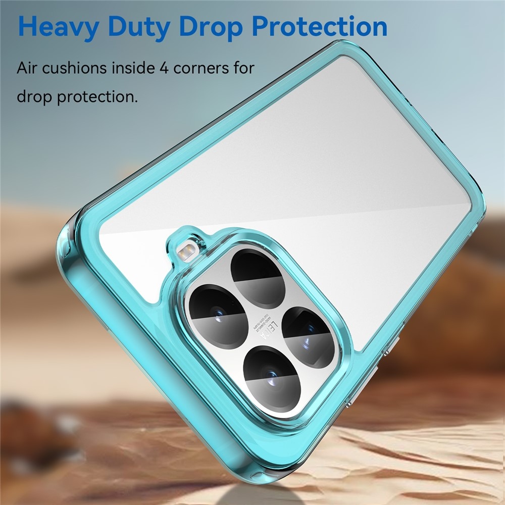 Gél tok rögzített hátlappal Xiaomi 15T Pro - világoskék