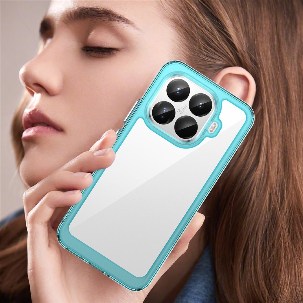 Gél tok rögzített hátlappal Xiaomi 15T Pro - világoskék