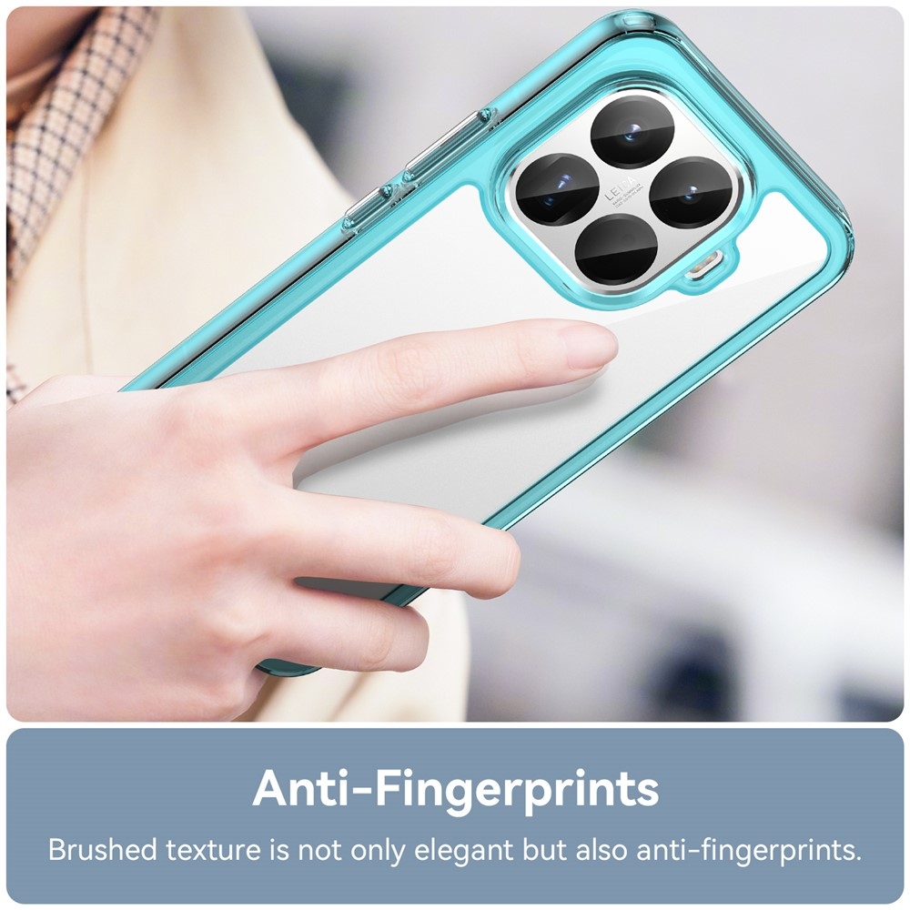 Gél tok rögzített hátlappal Xiaomi 15T Pro - világoskék