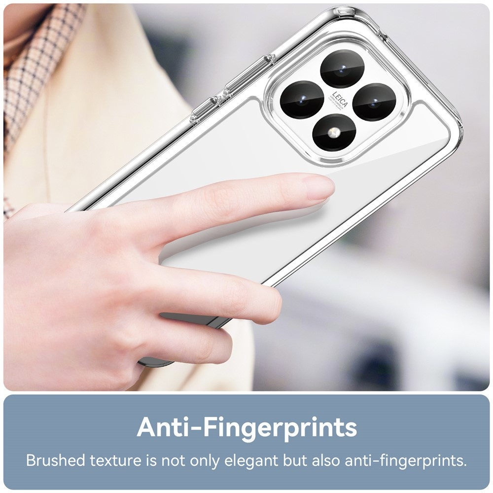 Gél tok fix hátlappal Xiaomi 15T-hez - átlátszó