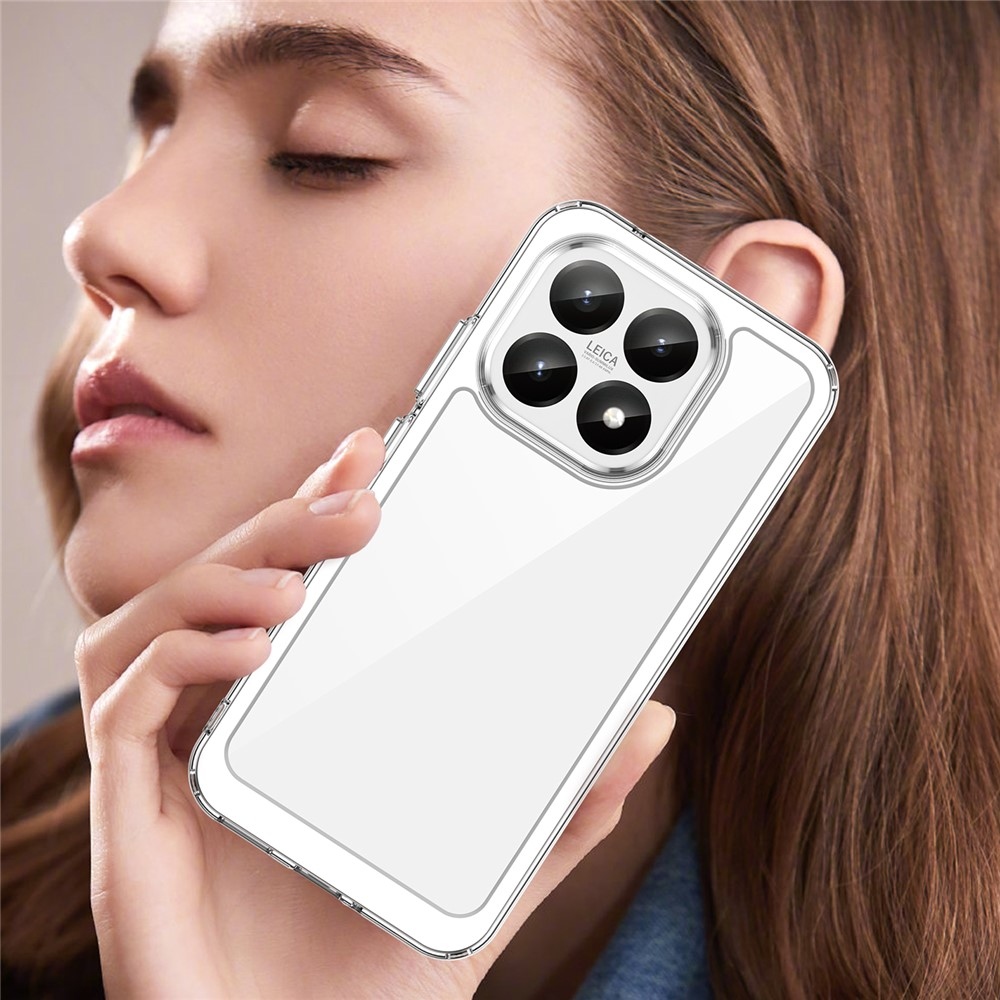 Gél tok fix hátlappal Xiaomi 15T-hez - átlátszó