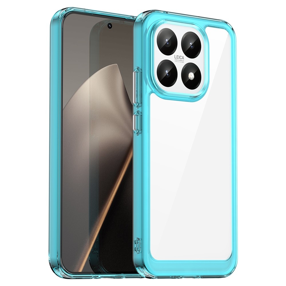 Gél tok fix hátlappal Xiaomi 15T-hez - világoskék