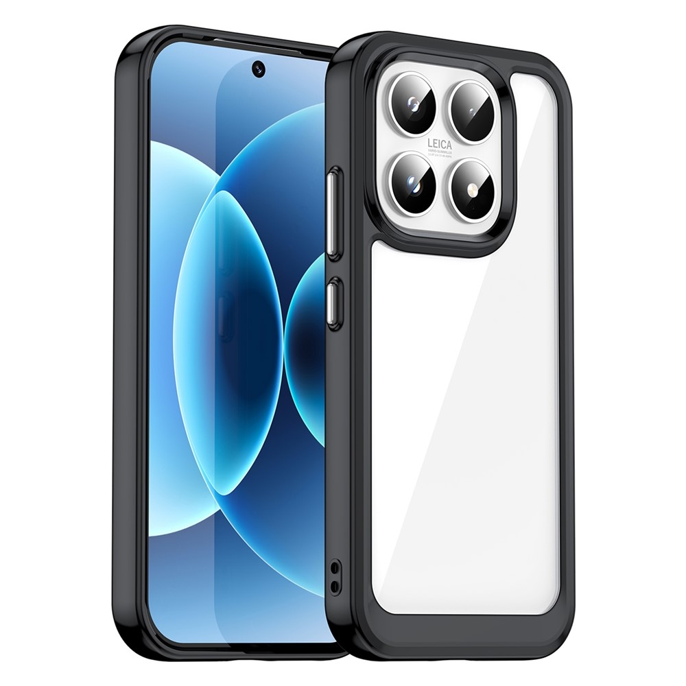 Gél tok rögzített hátlappal Xiaomi 17 - fekete