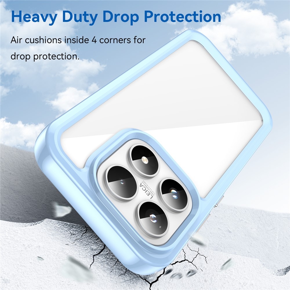 Gél tok fix hátlappal Xiaomi 17 - kék