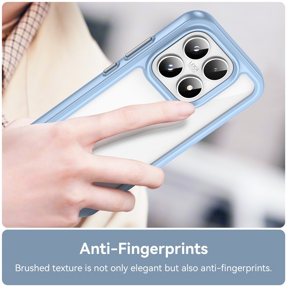 Gél tok fix hátlappal Xiaomi 17 - kék