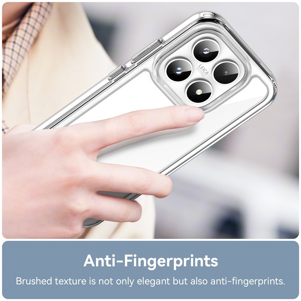 Gél tok fix hátlappal Xiaomi 17 - átlátszó