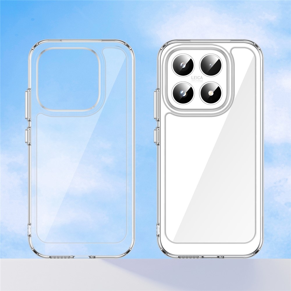 Gél tok fix hátlappal Xiaomi 17 - átlátszó