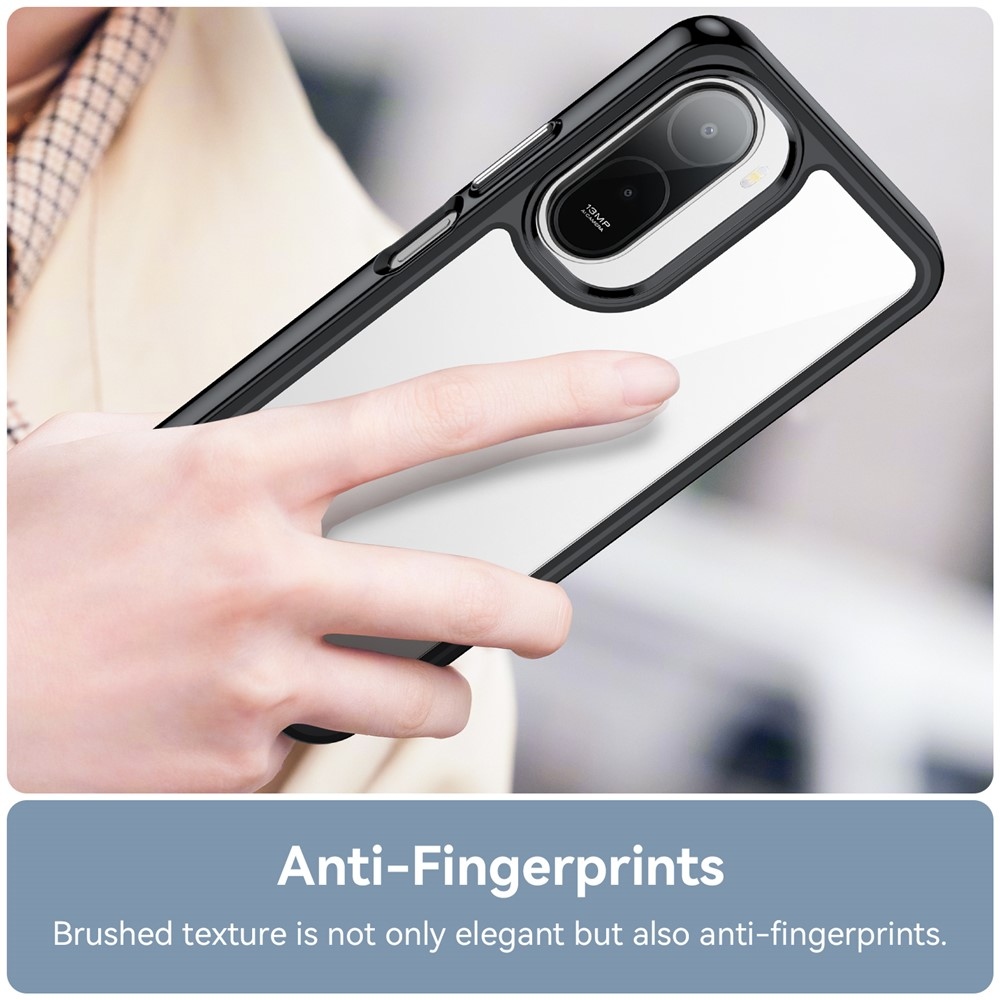 Gél tok rögzített hátlappal Xiaomi Redmi A7 Pro - fekete