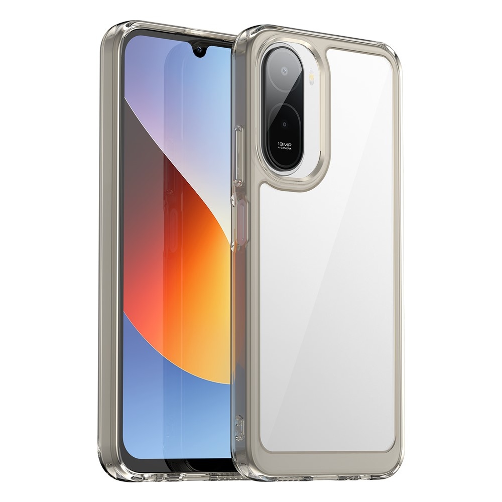 Gél tok rögzített hátlappal a Xiaomi Redmi A7 Pro készülékre - szürke