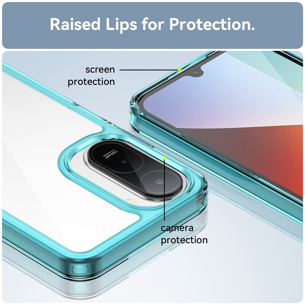 Gél tok rögzített hátlappal Xiaomi Redmi A7 Pro - világoskék