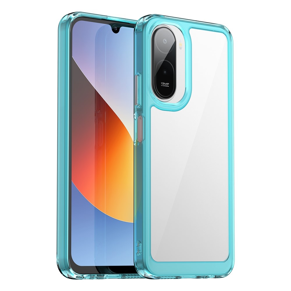 Gél tok rögzített hátlappal Xiaomi Redmi A7 Pro - világoskék