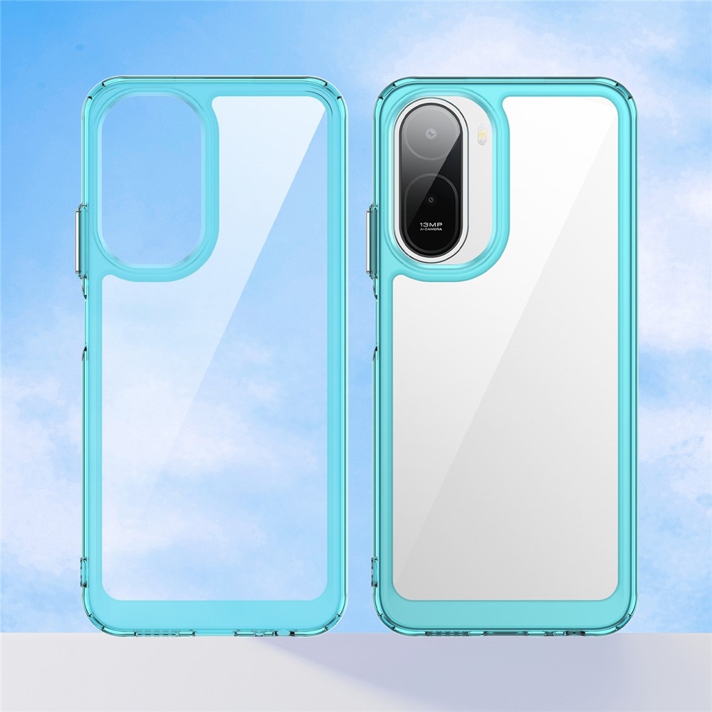 Gél tok rögzített hátlappal Xiaomi Redmi A7 Pro - világoskék