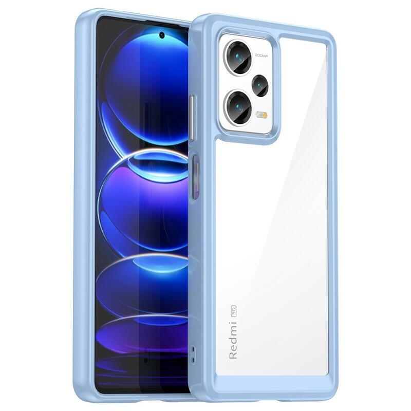 Gél tok kemény hátlappal Xiaomi Redmi Note 12 Pro+ 5G - kék