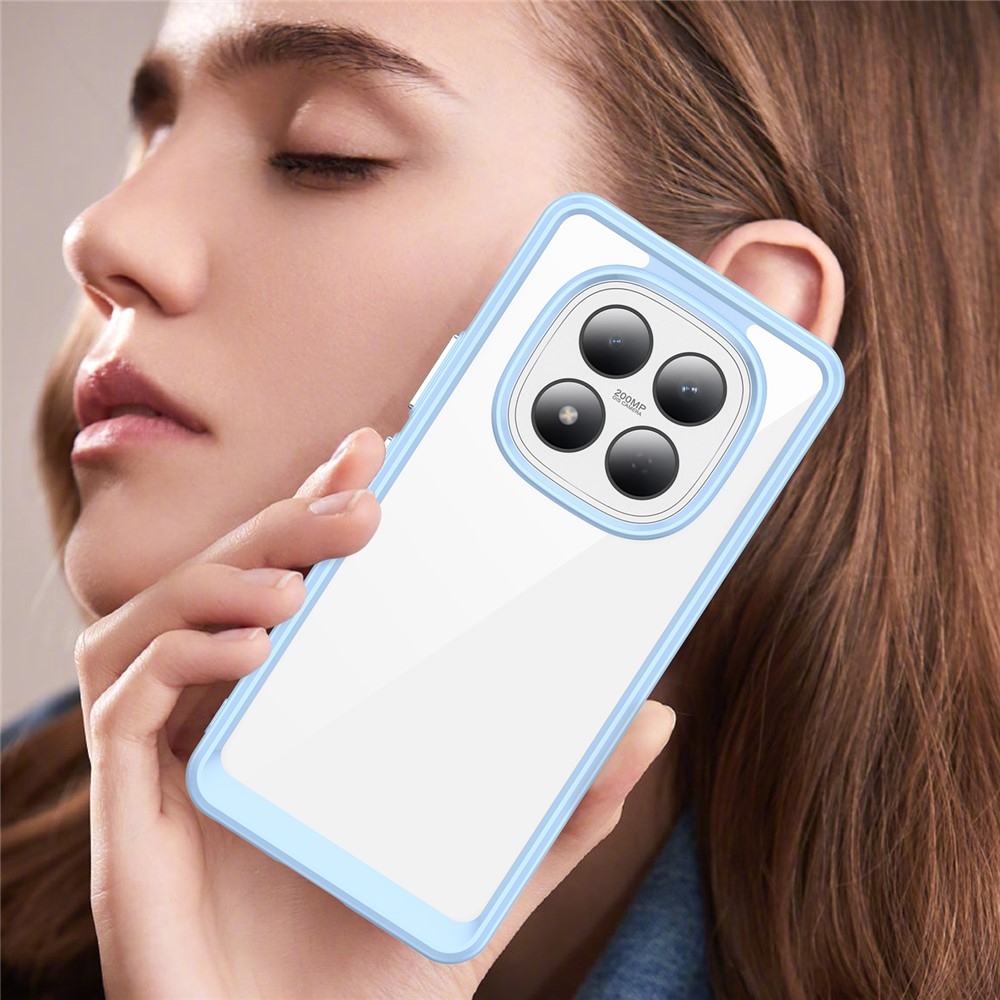 Gél tok kemény hátlappal Xiaomi Redmi Note 15 Pro 4G - kék