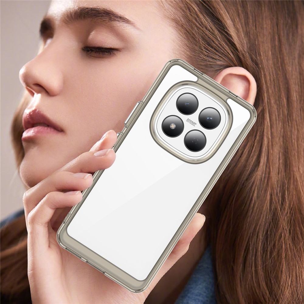 Gél tok rögzített hátlappal a Xiaomi Redmi Note 15 Pro 4G készülékhez - szürke