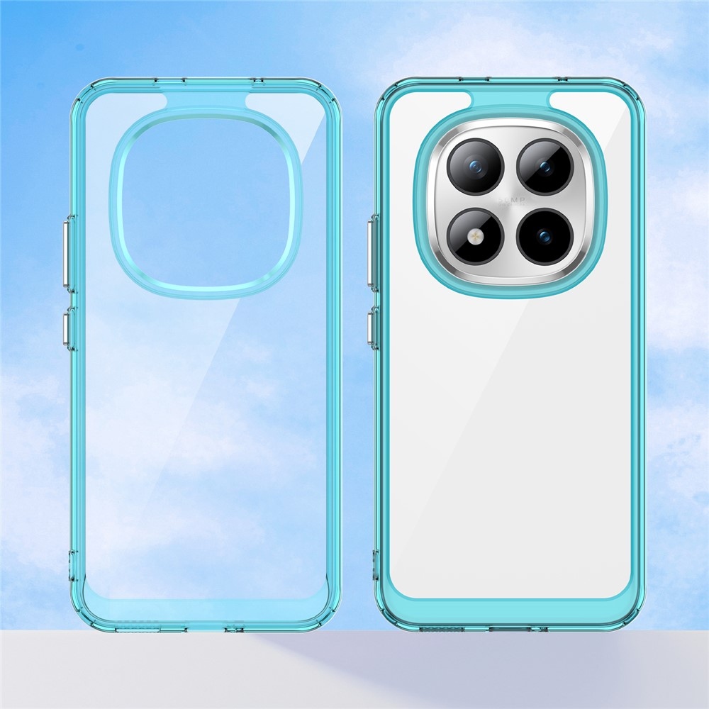 Gél tok rögzített hátlappal Xiaomi Redmi Note 15 Pro+ 5G/Xiaomi Poco M8 Pro 5G - világoskék színű