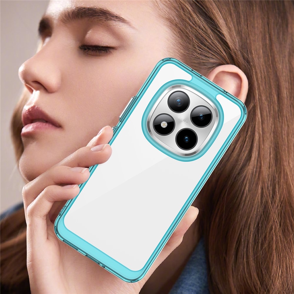 Gél tok rögzített hátlappal Xiaomi Redmi Note 15 Pro+ 5G/Xiaomi Poco M8 Pro 5G - világoskék színű