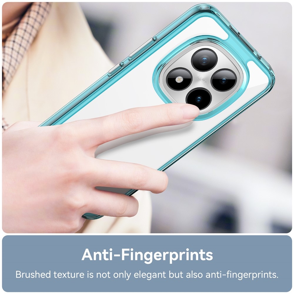 Gél tok rögzített hátlappal Xiaomi Redmi Note 15 Pro+ 5G/Xiaomi Poco M8 Pro 5G - világoskék színű