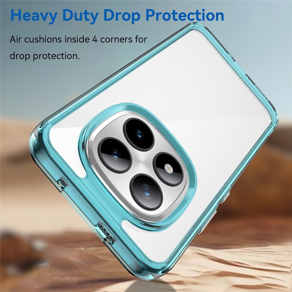 Gél tok rögzített hátlappal Xiaomi Redmi Note 15 Pro+ 5G/Xiaomi Poco M8 Pro 5G - világoskék színű