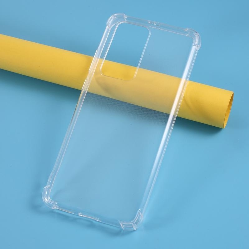 Gél tok megerősített sarkokkal Huawei P40 Pro készülékhez - átlátszó