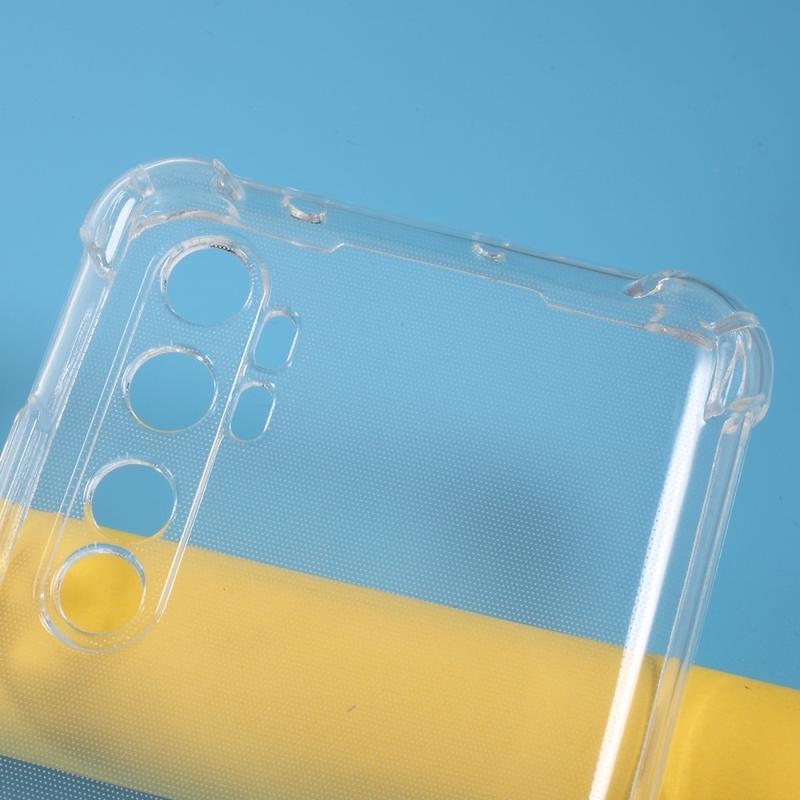 Gél tok megerősített sarkokkal Xiaomi Mi Note 10 Lite készülékhez - átlátszó