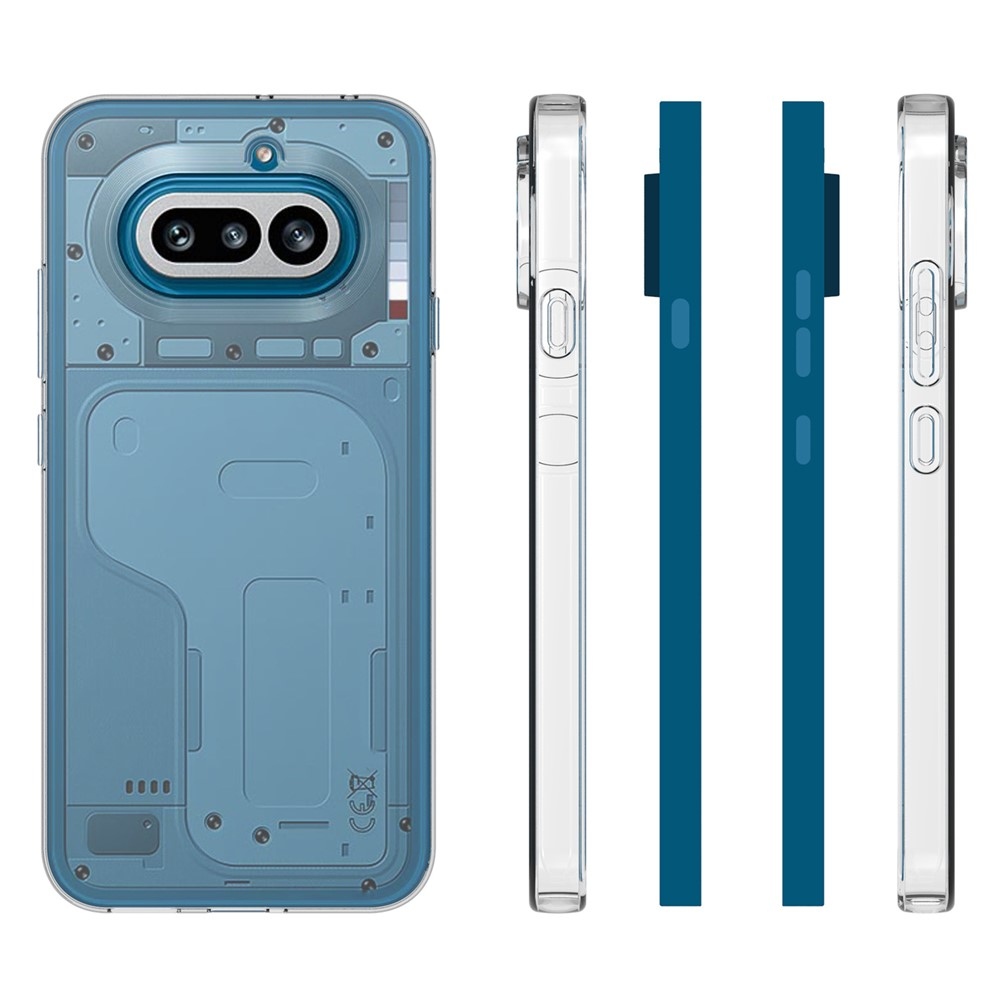 Átlátszó zselés tok Nothing Phone (4a) - átlátszó