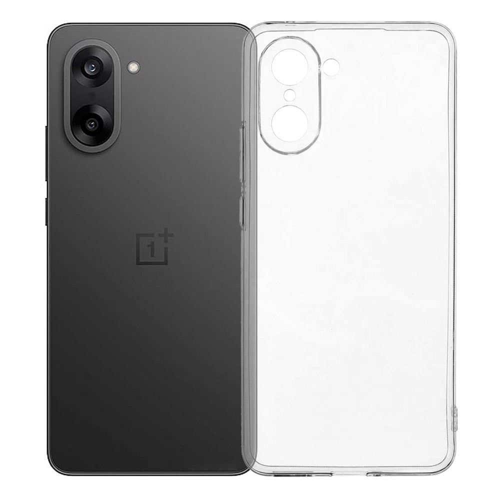 Gél átlátszó tok a OnePlus Nord CE5 5G számára - átlátszó