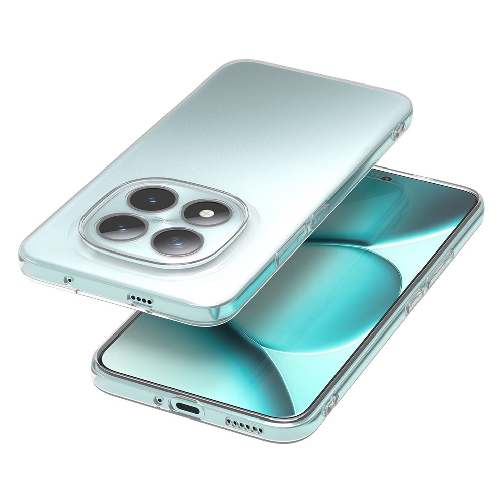 Átlátszó zselés tok Xiaomi Redmi Note 15 Pro+ 5G/Xiaomi Poco M8 Pro 5G - átlátszó