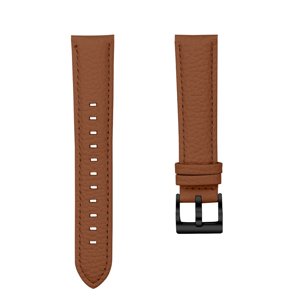 Genu bőr szíj az Amazfit Active 2 Square/Active 2 készülékhez – barna