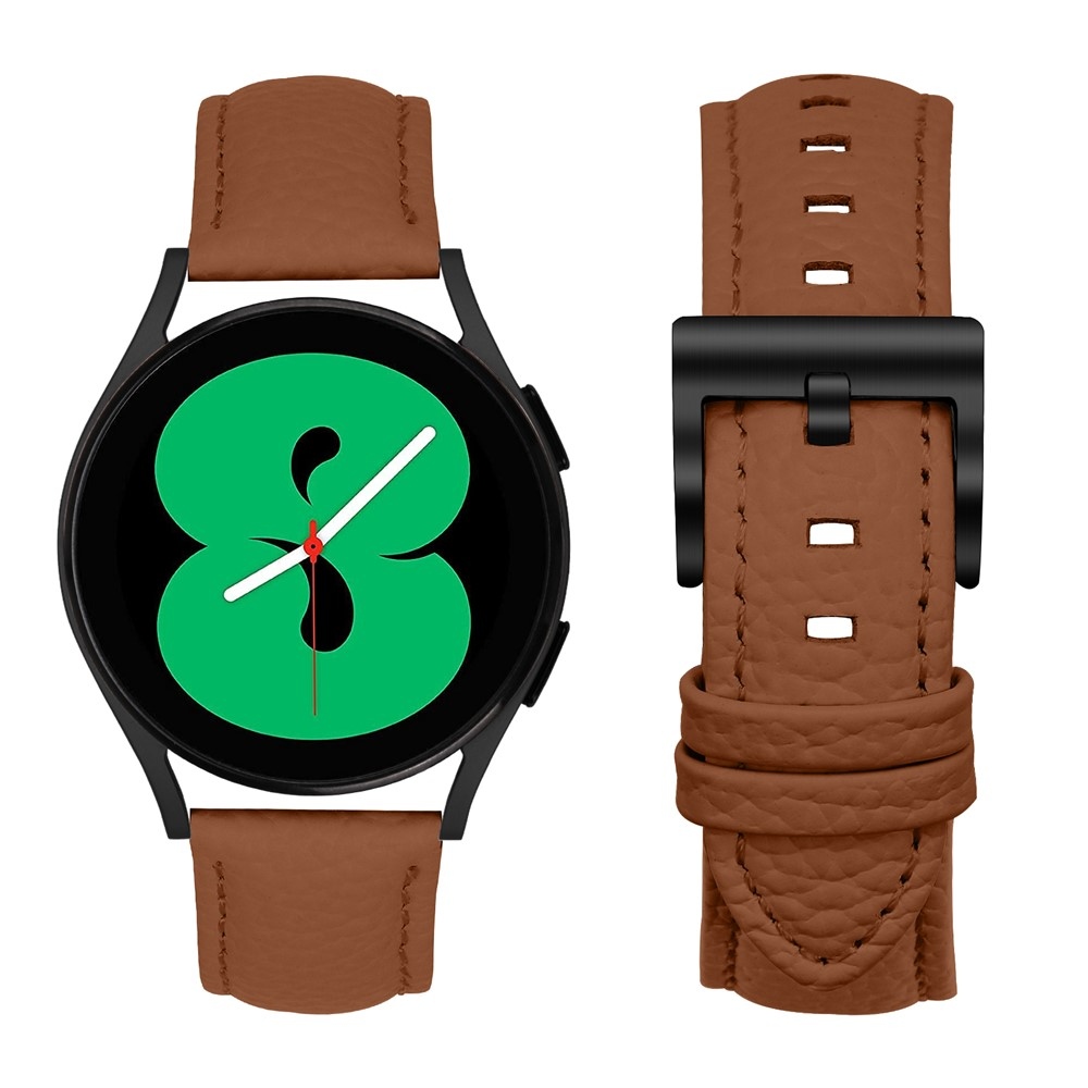 Genu bőr szíj az Amazfit Active 2 Square/Active 2 készülékhez – barna